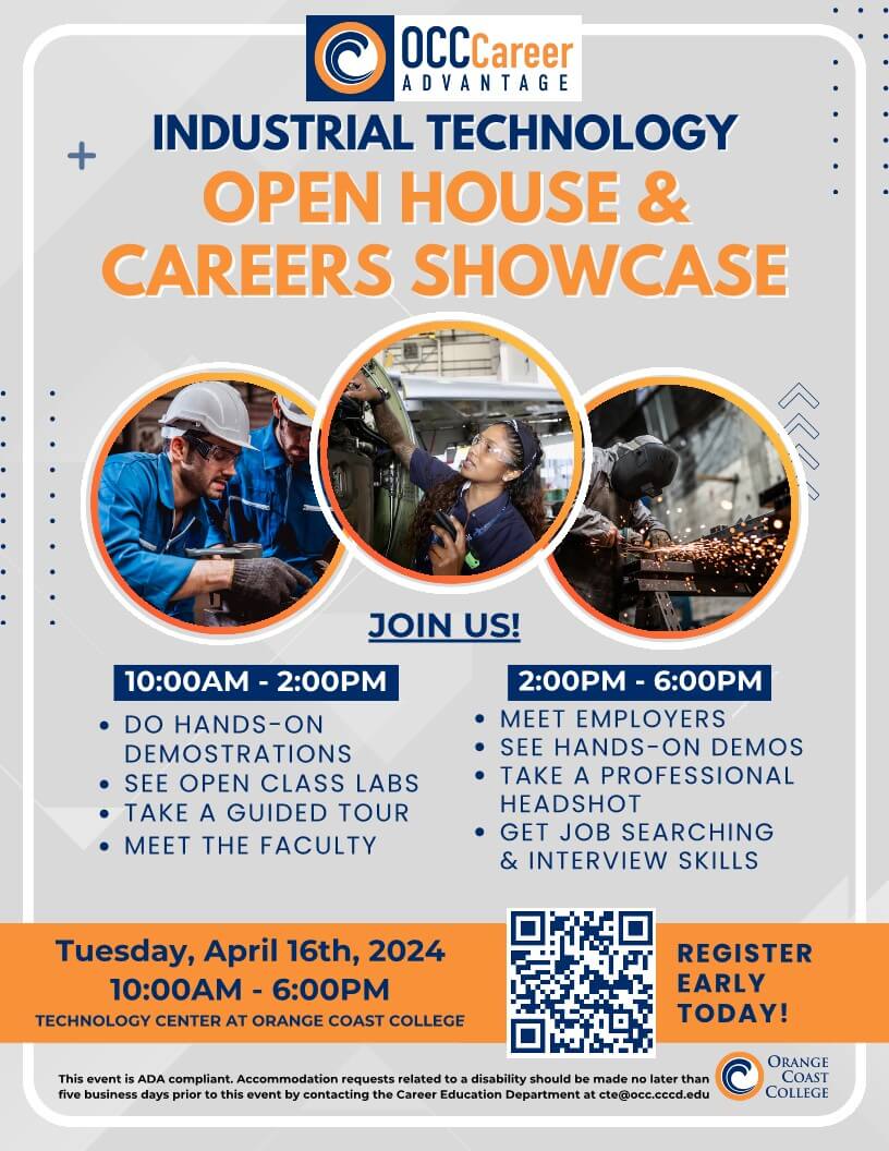 Industrial Technology Open House & Career Showcase